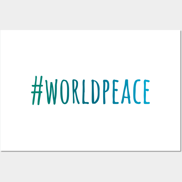 World Peace, no to war Wall Art by Katarinastudioshop